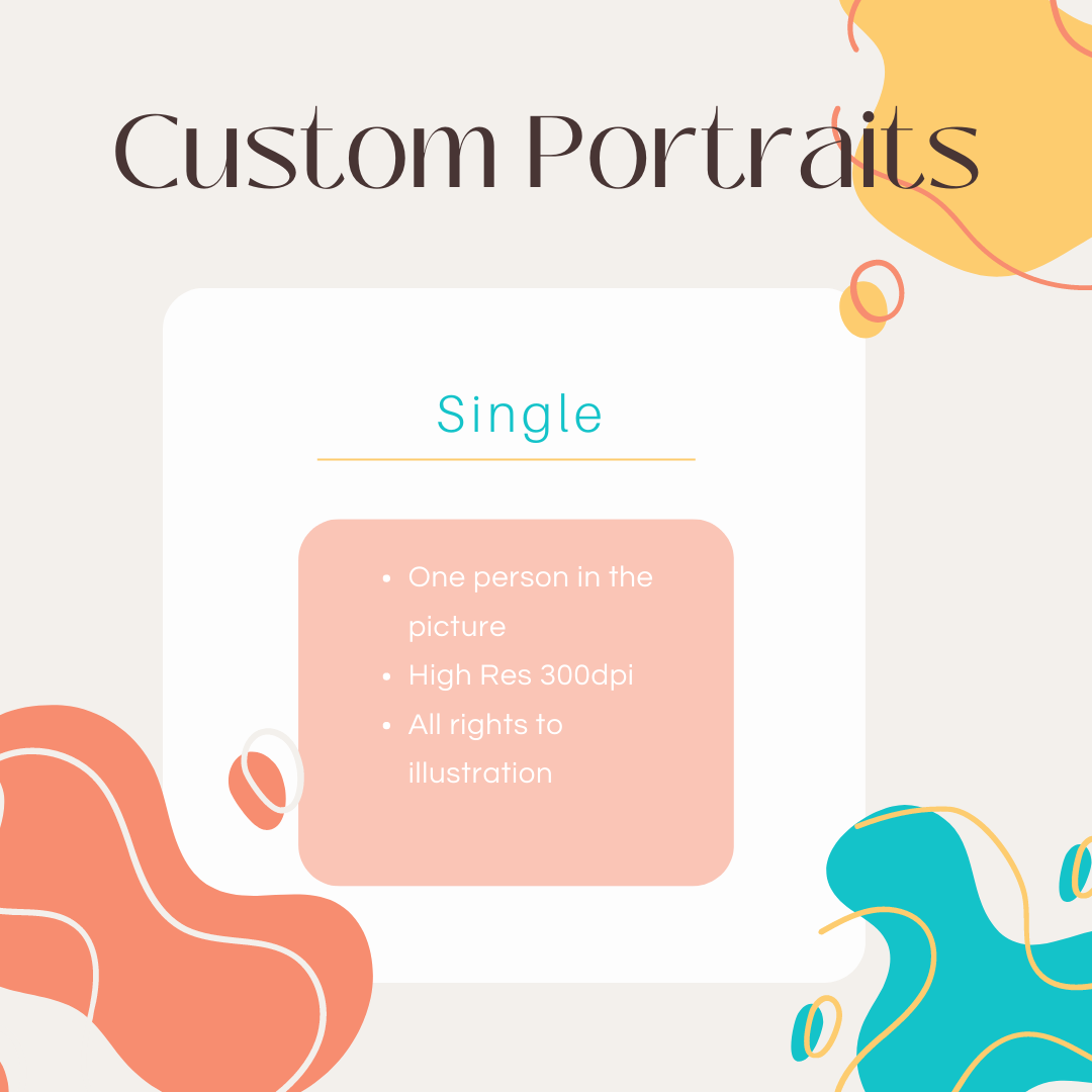 Package 1: Single Portrait