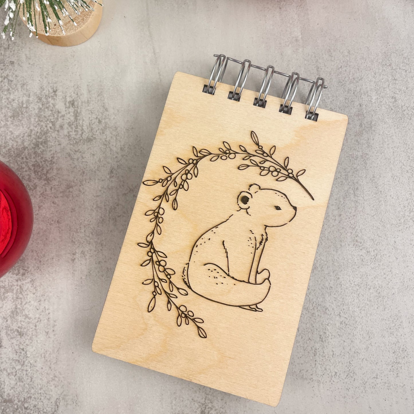 Woodland Bear Mini Notebook
