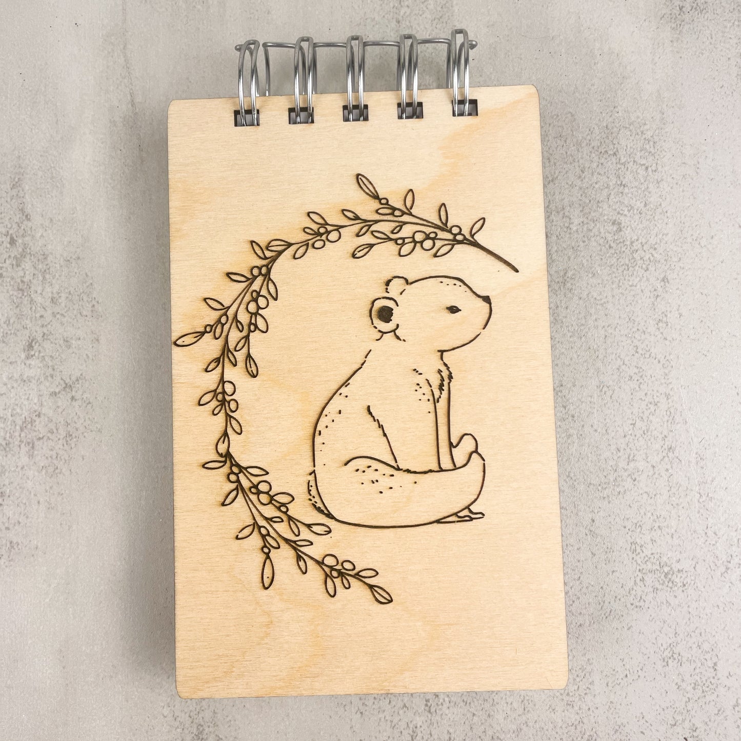 Woodland Bear Mini Notebook
