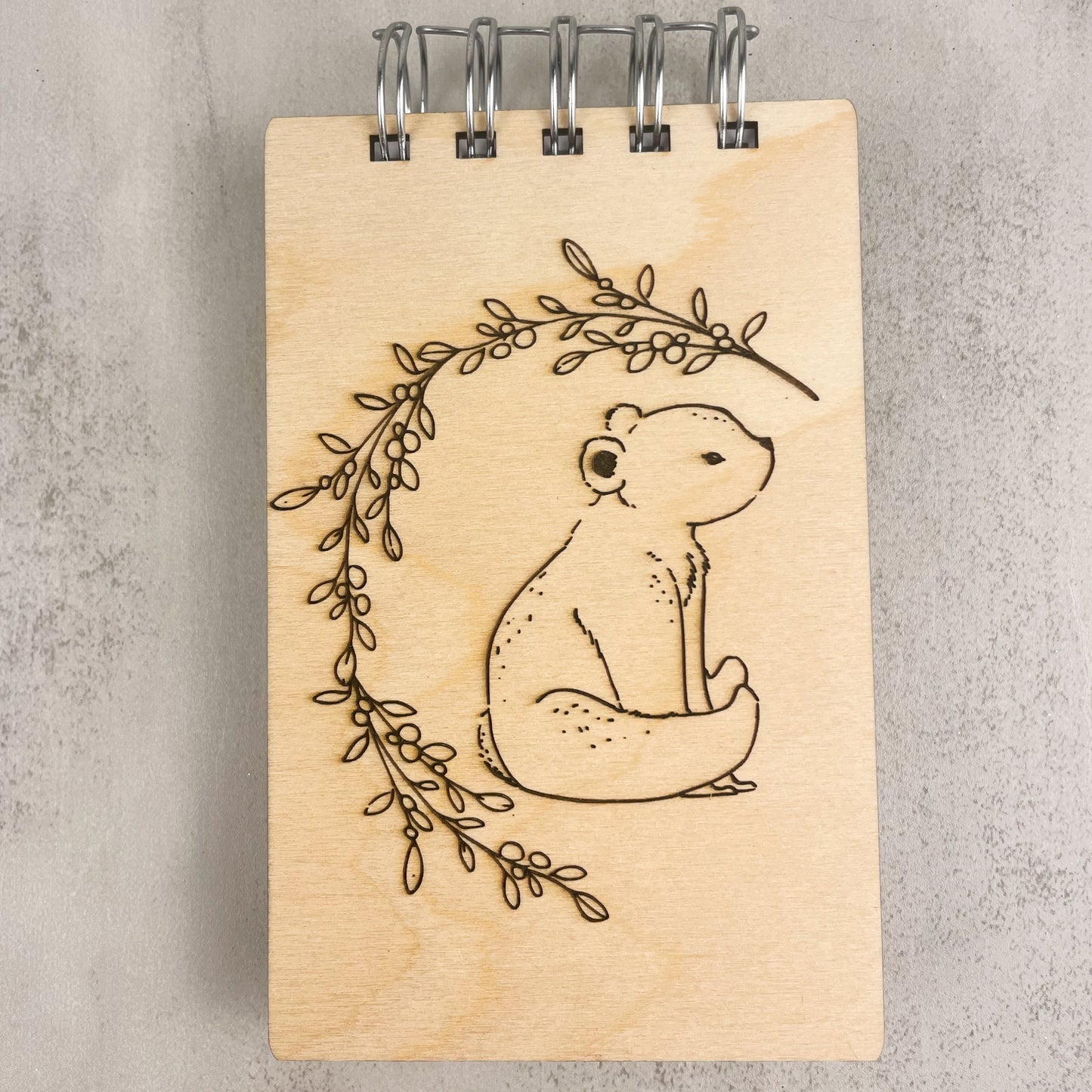 Woodland Bear Mini Notebook