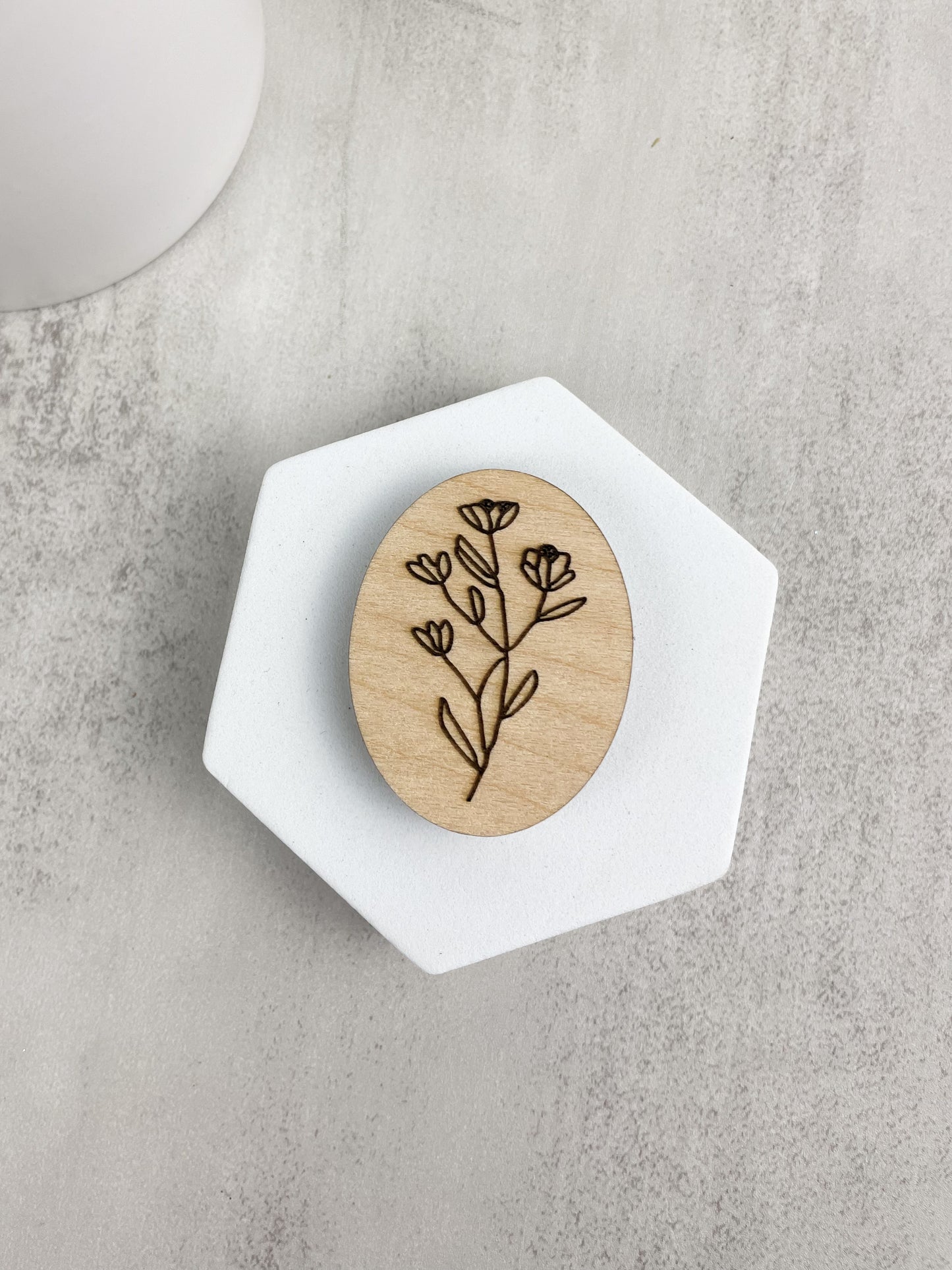 Large Wildflowers Magnet Set