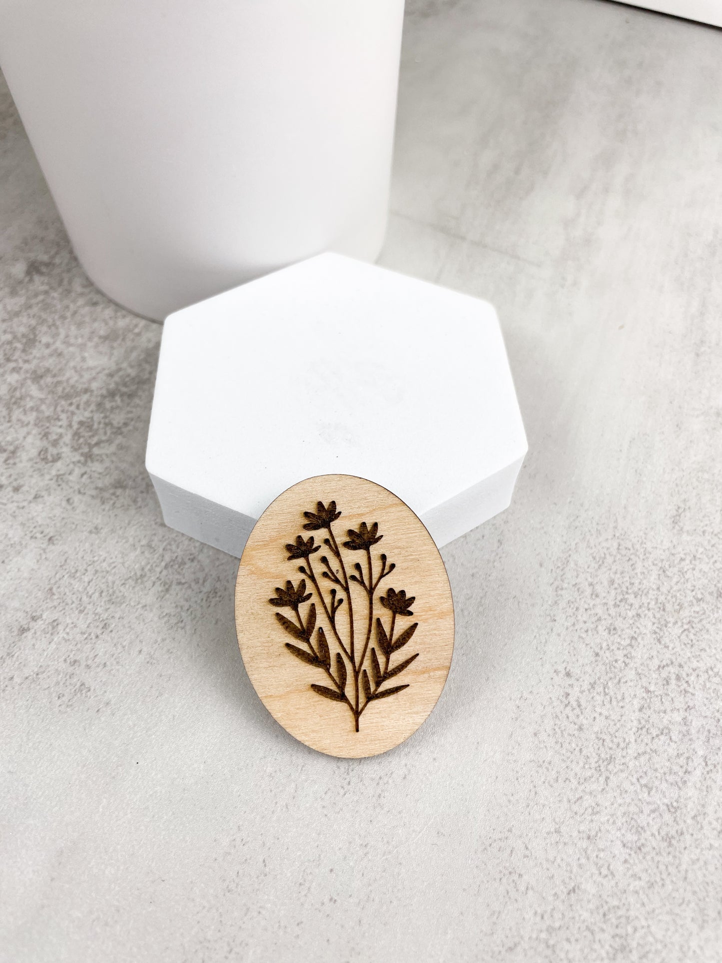 Large Wildflowers Magnet Set