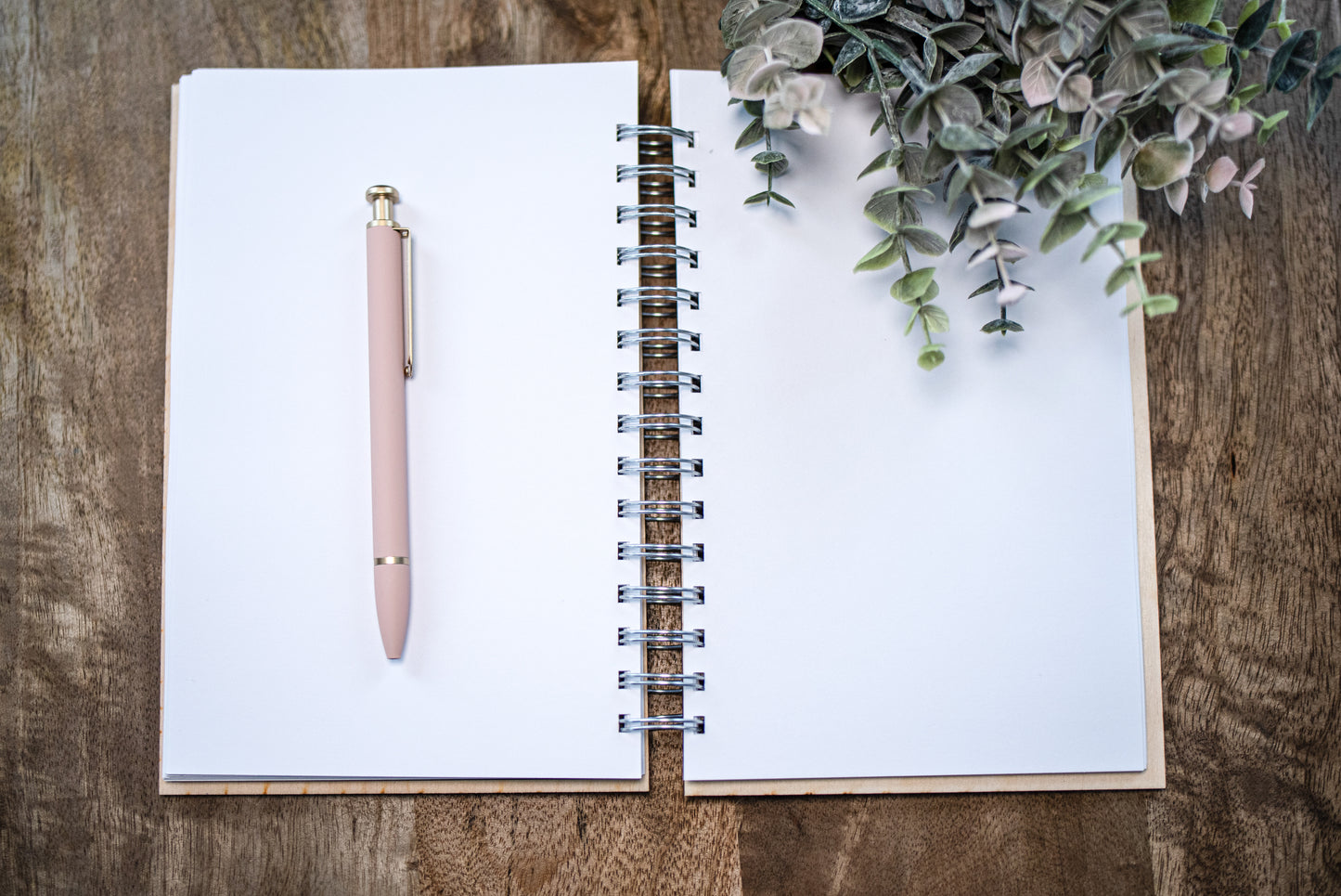Goddess Wooden Notebook