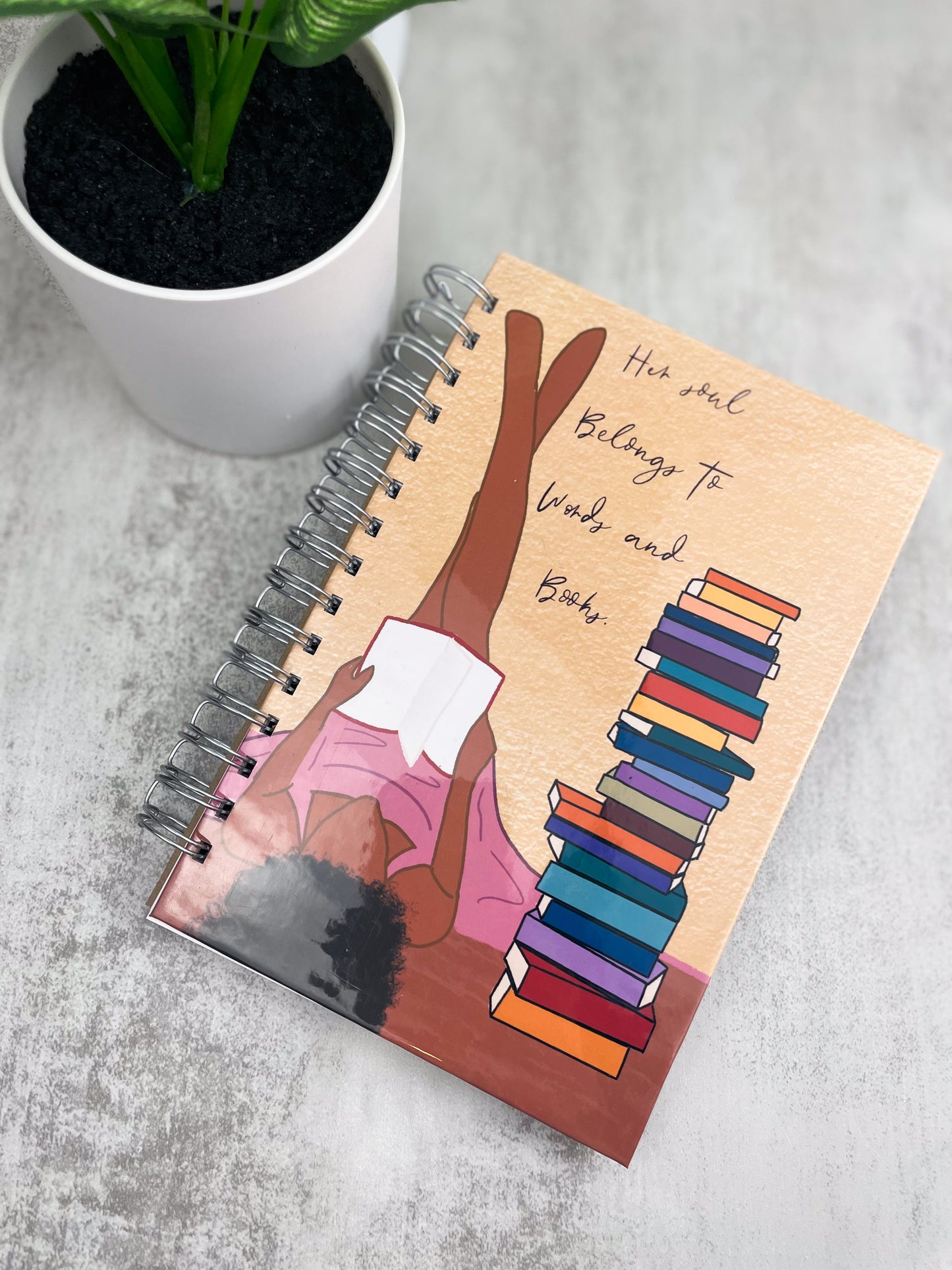 Her Soul Belongs to Words | Journal | Sketchbook