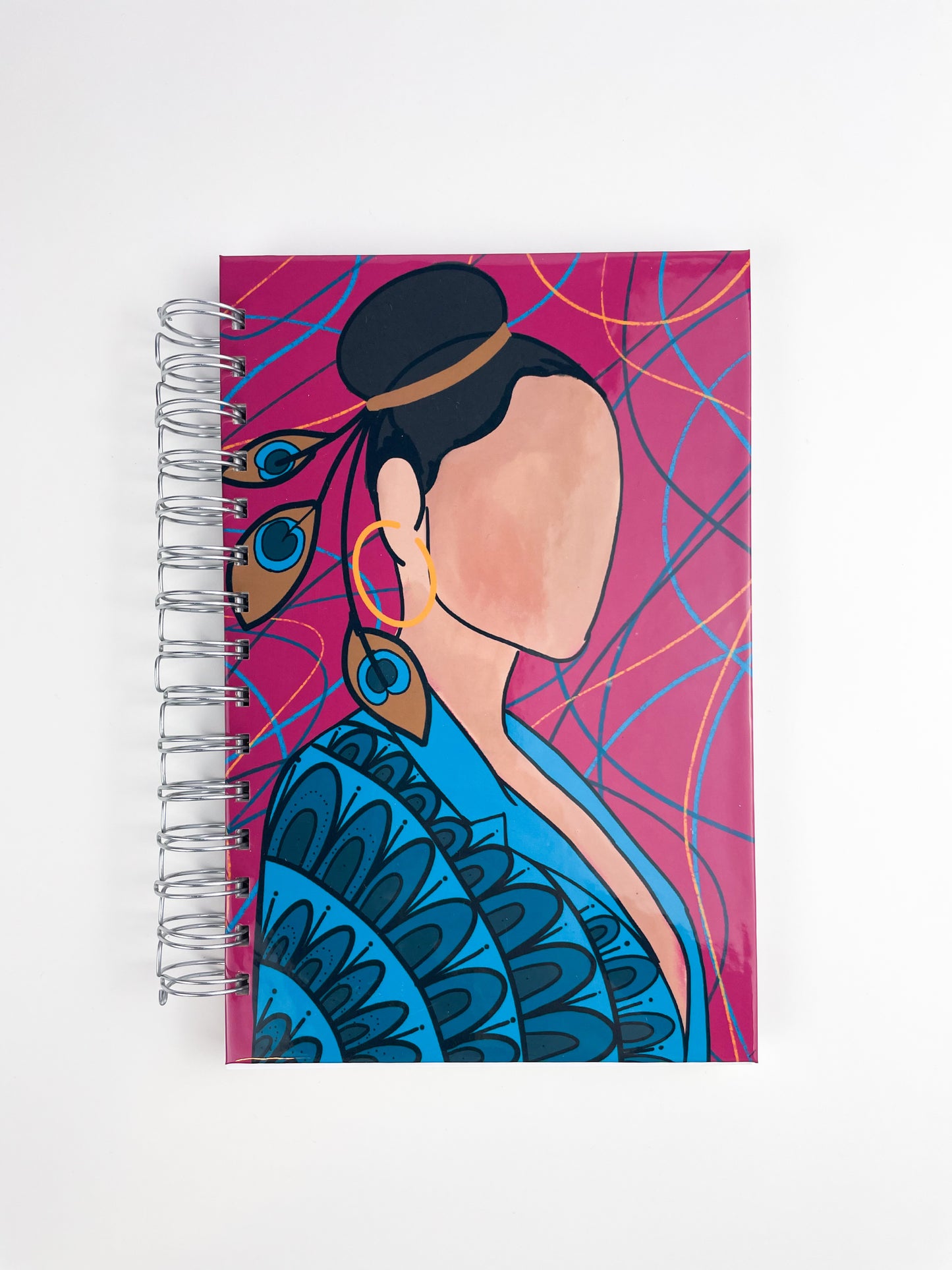 Dressed in Peacock | Journal | Sketchbook