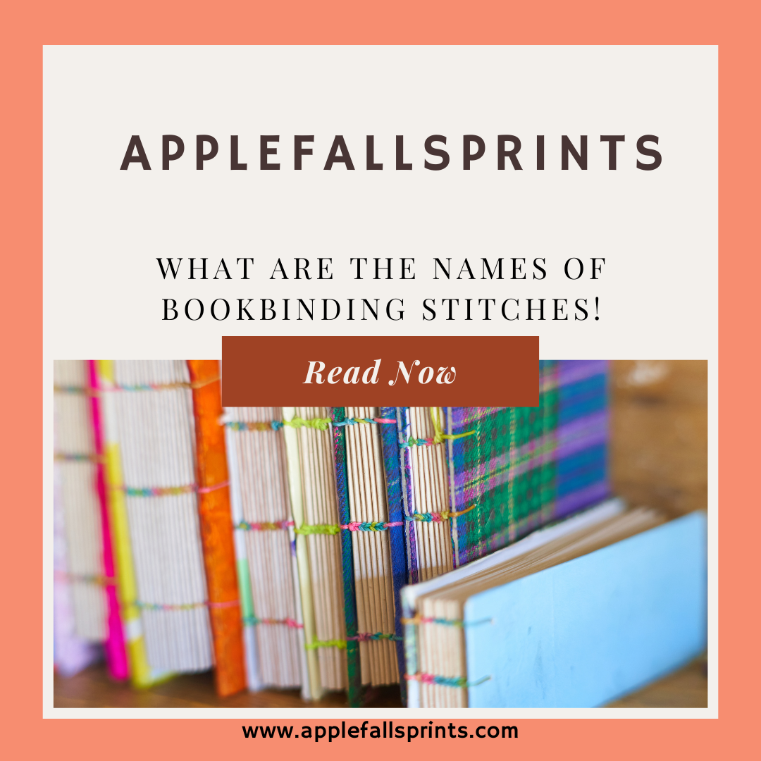 Bookbinding Stitches: What are their names??