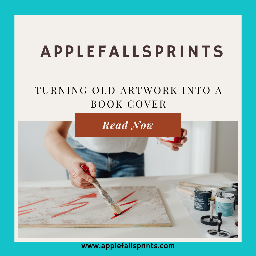 Turning Old Artwork into a Book Cover