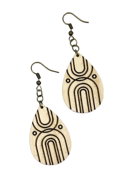 Art Deco Arch Earrings