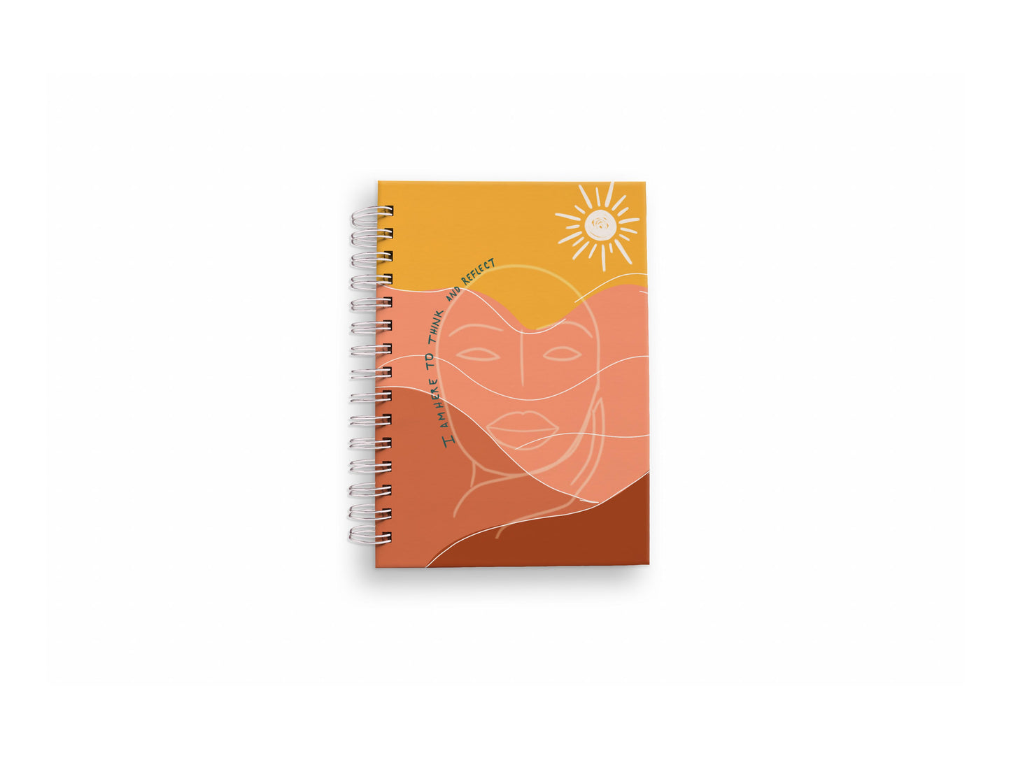 Woman in desert Notebook|Writer's Notebook| Writer's Journal | Reflection Journal