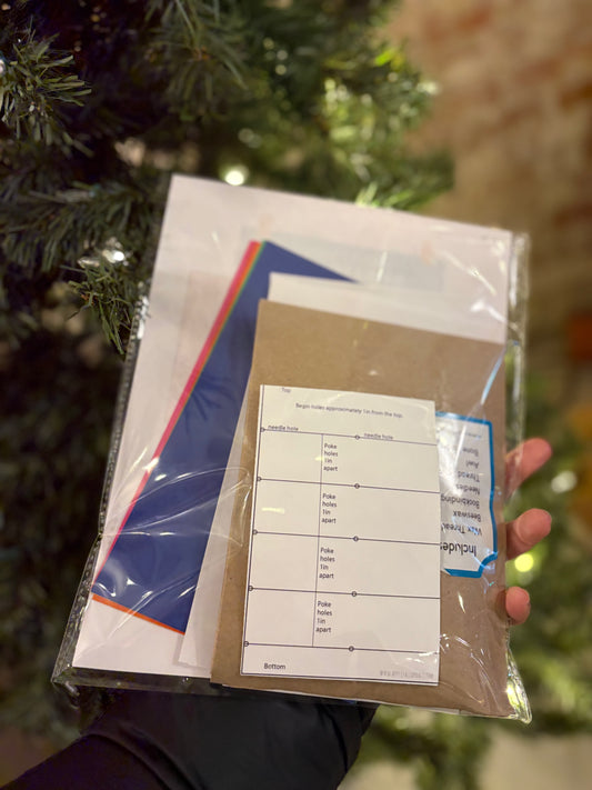 5-Hole Pamphlet Beginner's Bookbinding Kit