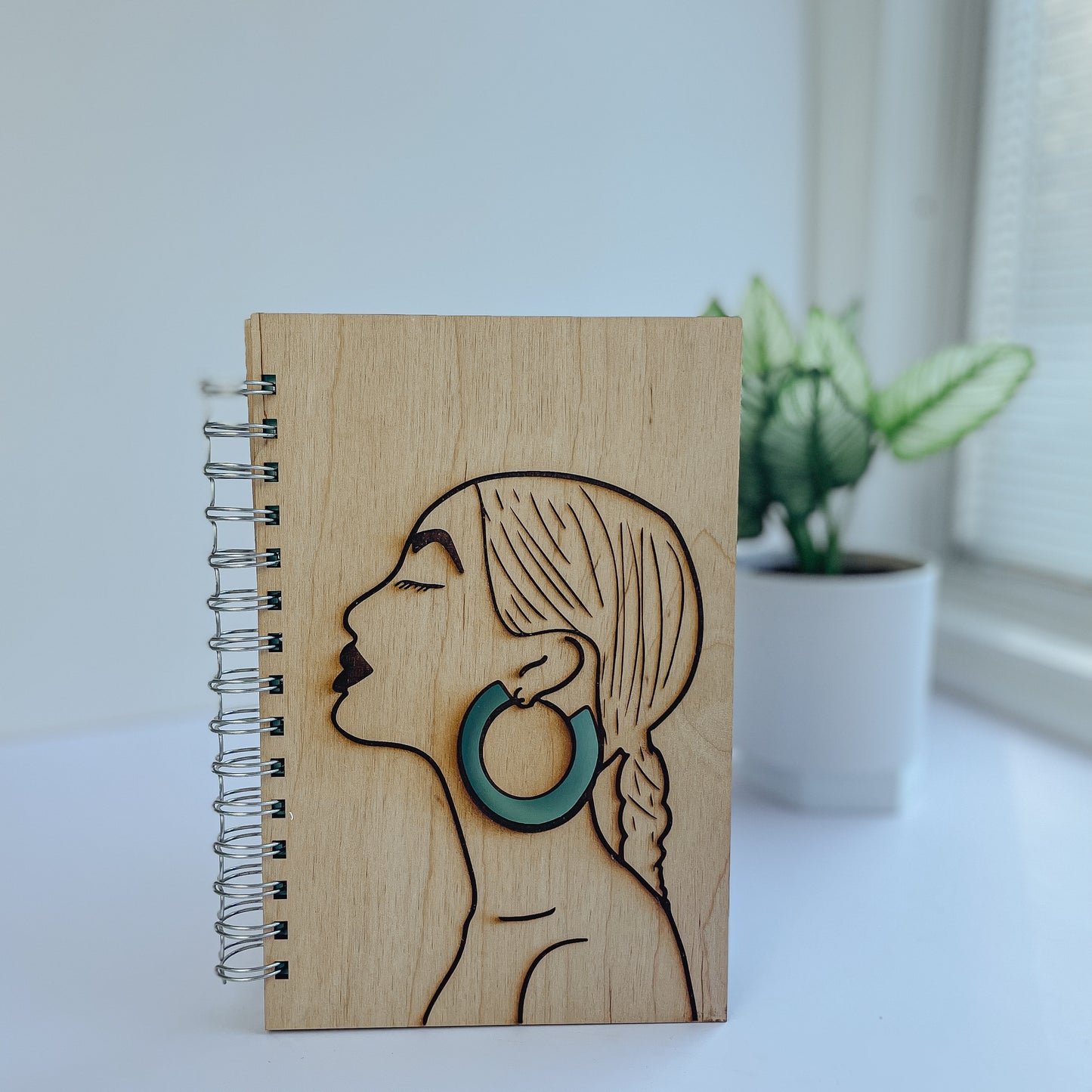 The Dreamer Wooden Notebook