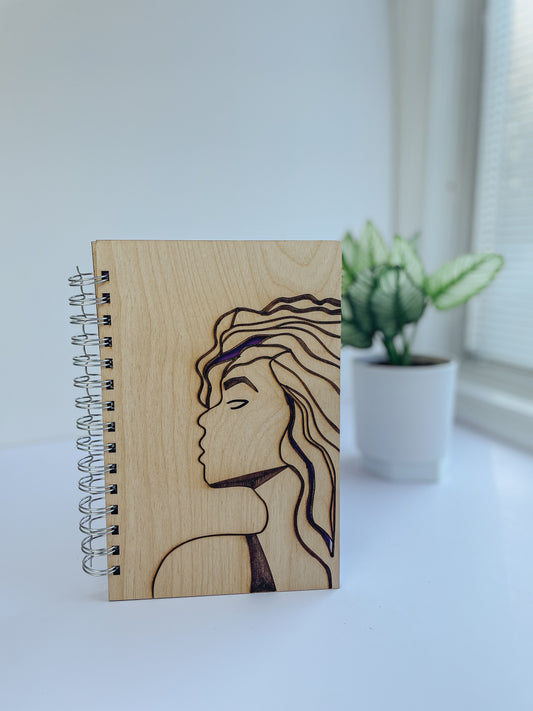 Villain Wooden Notebook