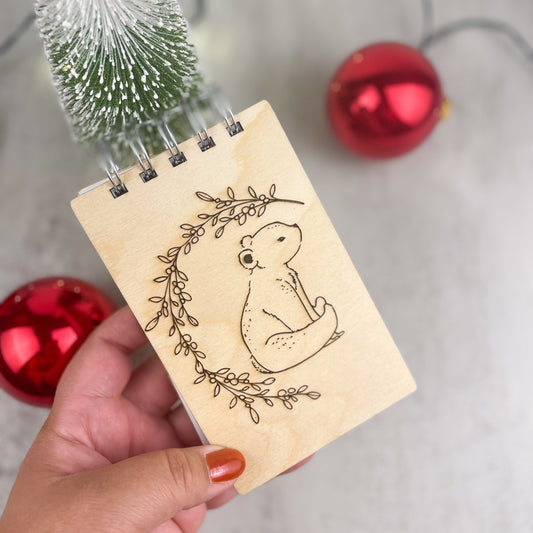 Woodland Bear Mini Notebook