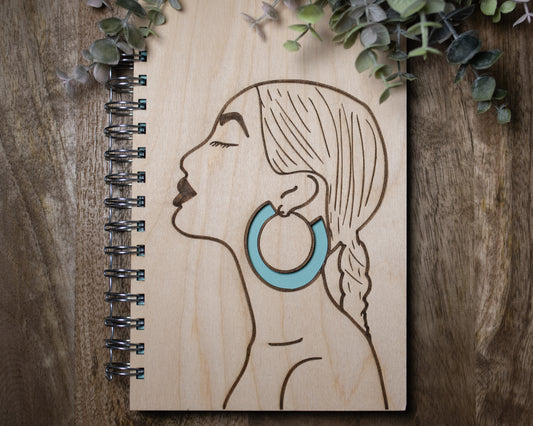 The Dreamer Wooden Notebook