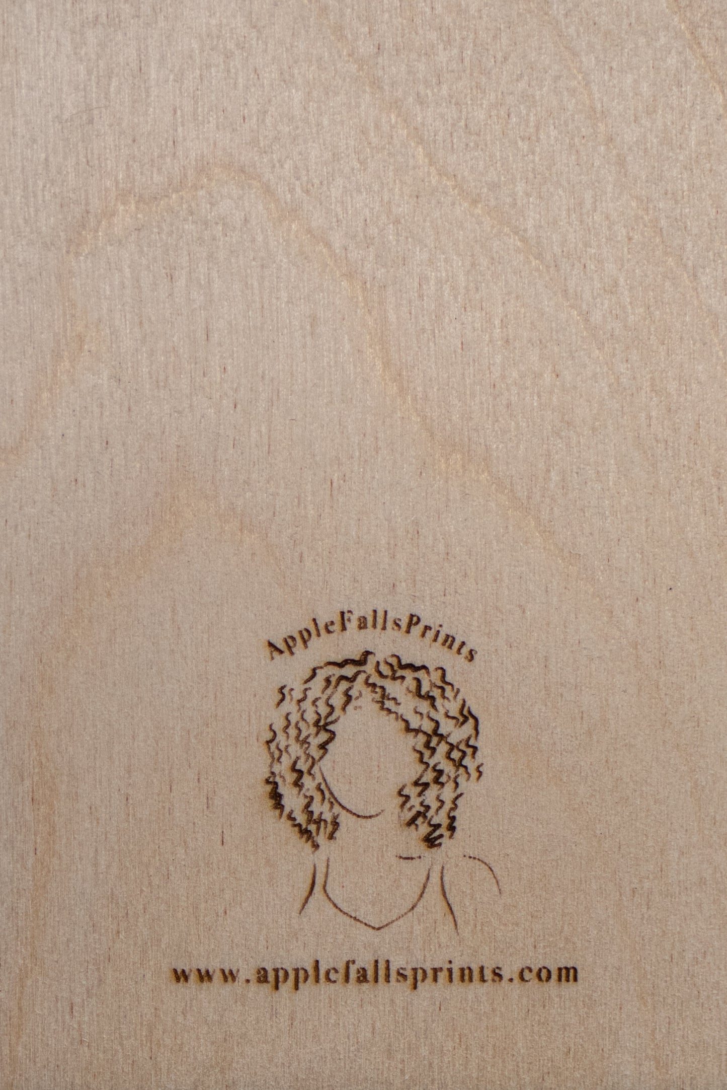 Woman with Mandala Afro and Tattoos | Wooden Laser Cut/Engraved Notebook | Made to Order