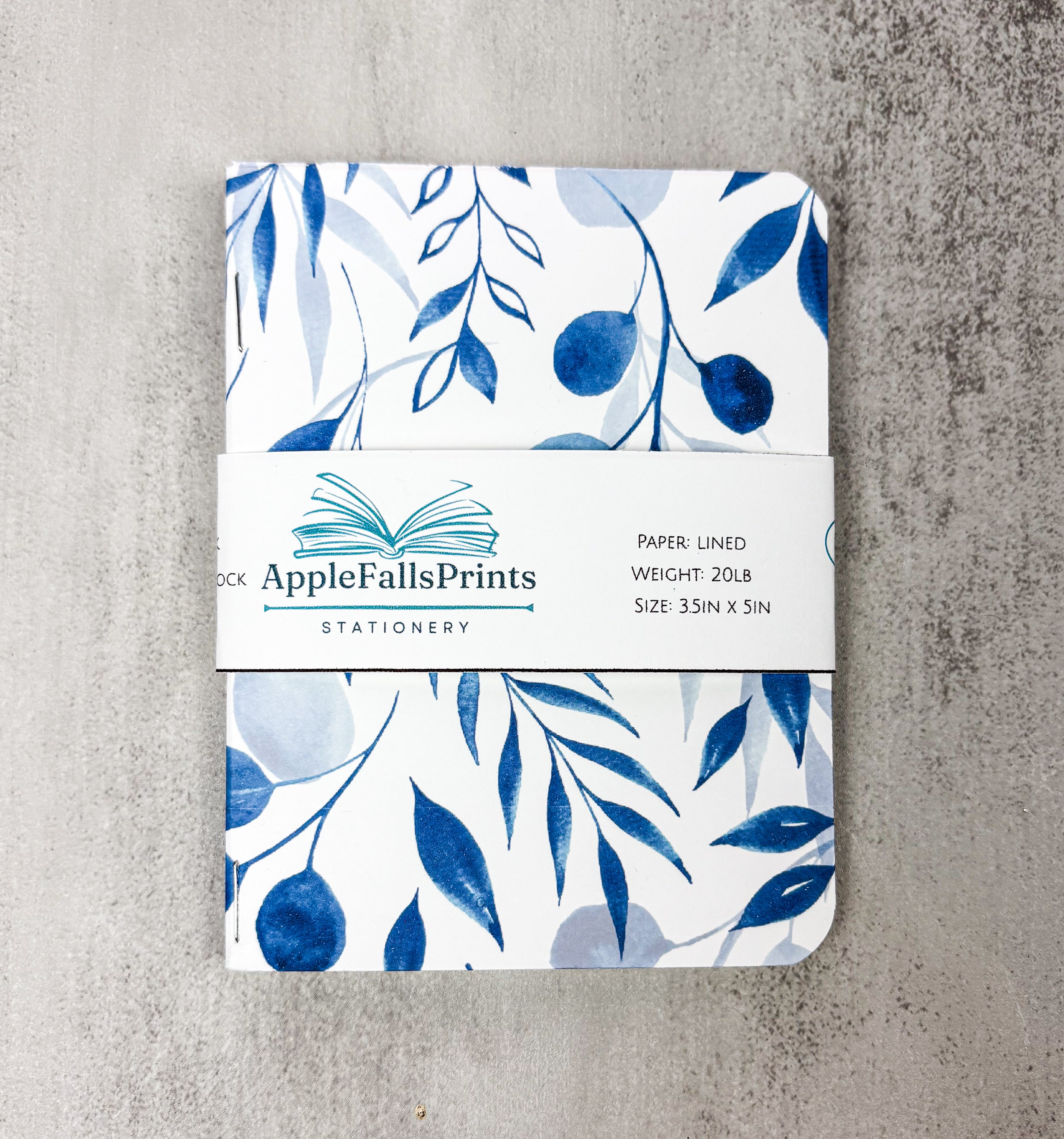 Blue Monday Mini Pocket Notebook Collection – Applefallsprints