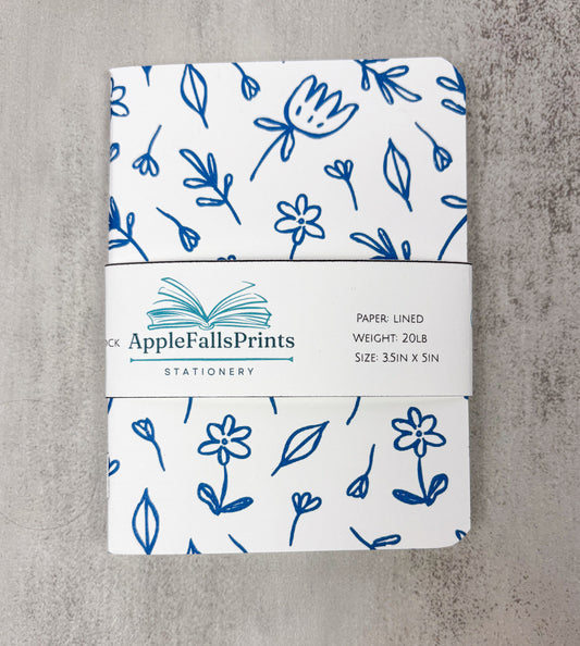 Blue Monday Mini Pocket Notebook Collection