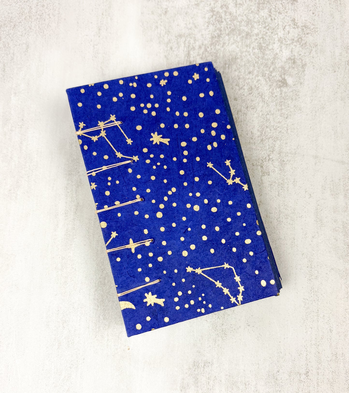Small Copitc Stitch Journal with Lokti Paper