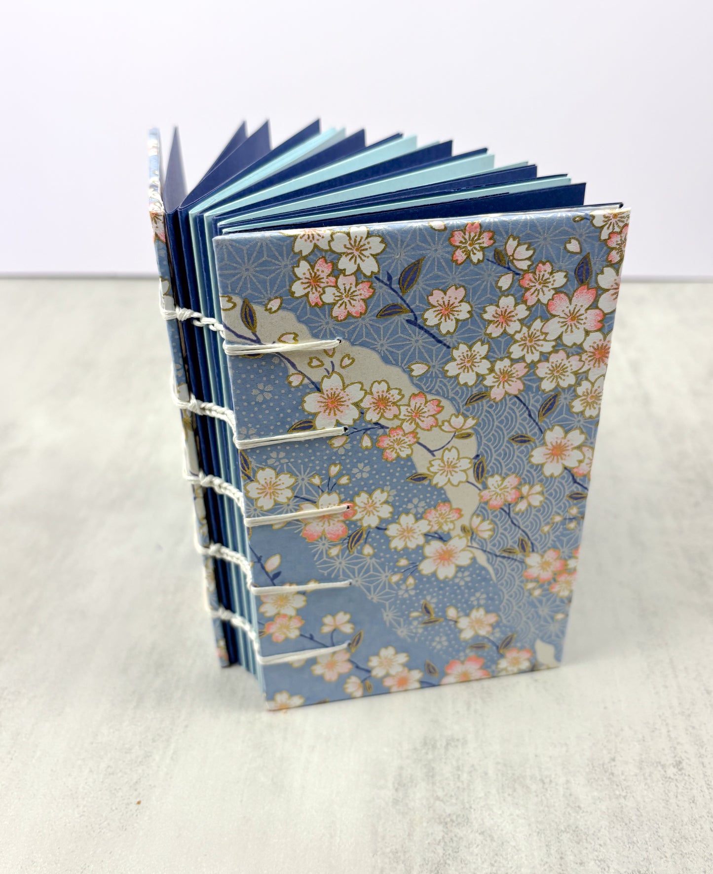 Small Copitc Stitch Journal with Lokti Paper