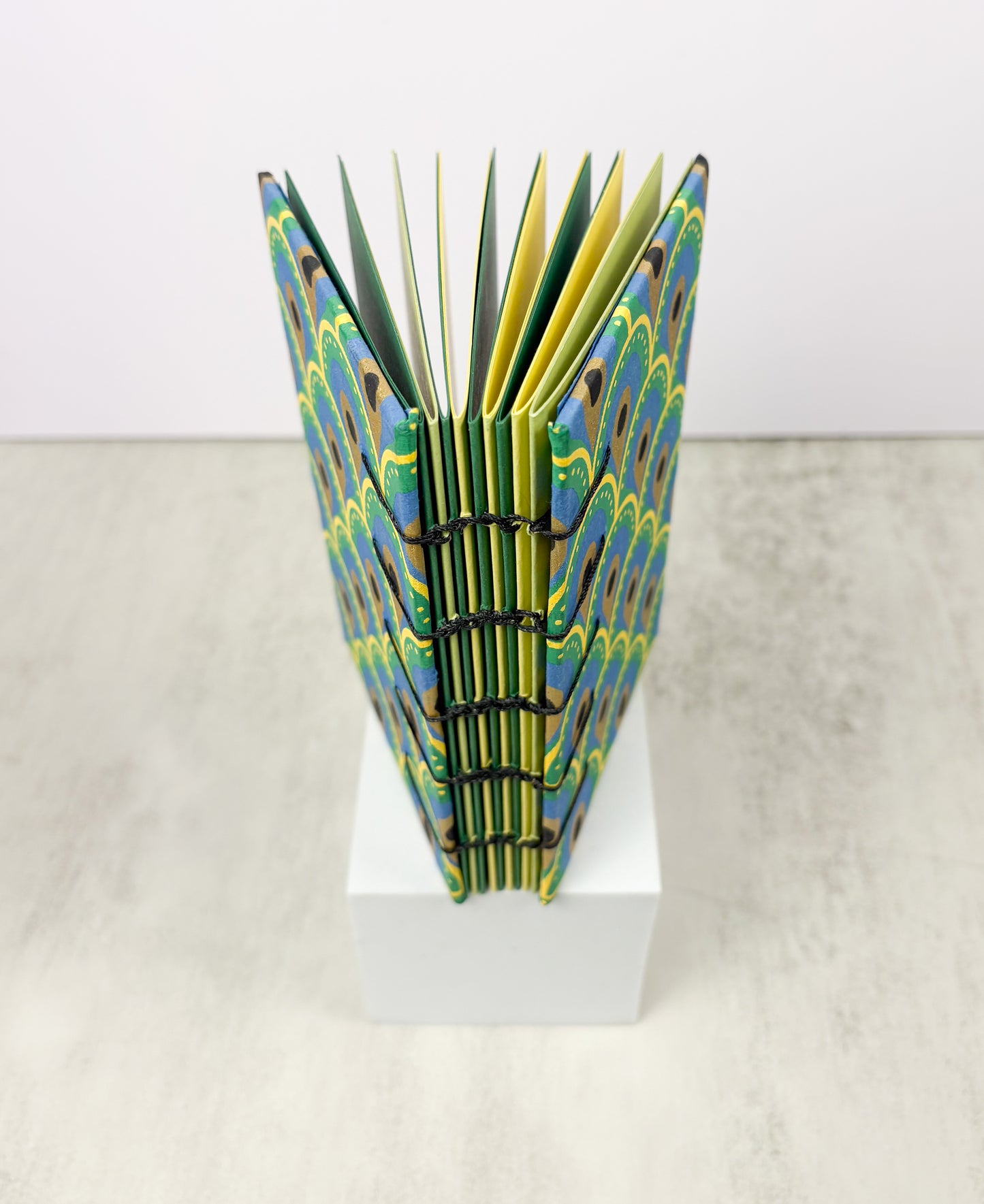 Small Copitc Stitch Journal with Lokti Paper