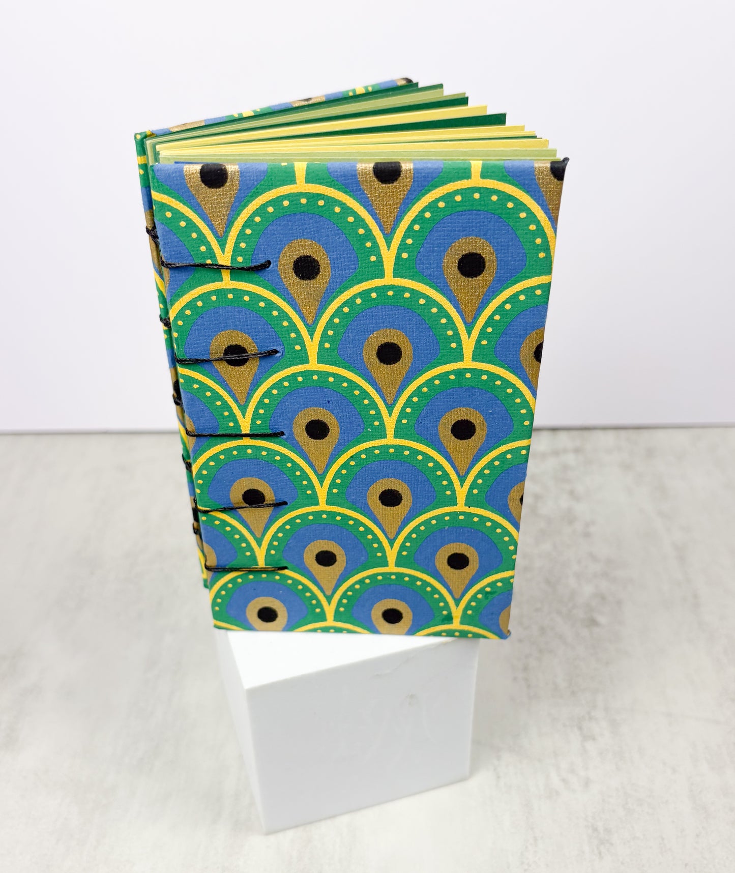 Small Copitc Stitch Journal with Lokti Paper