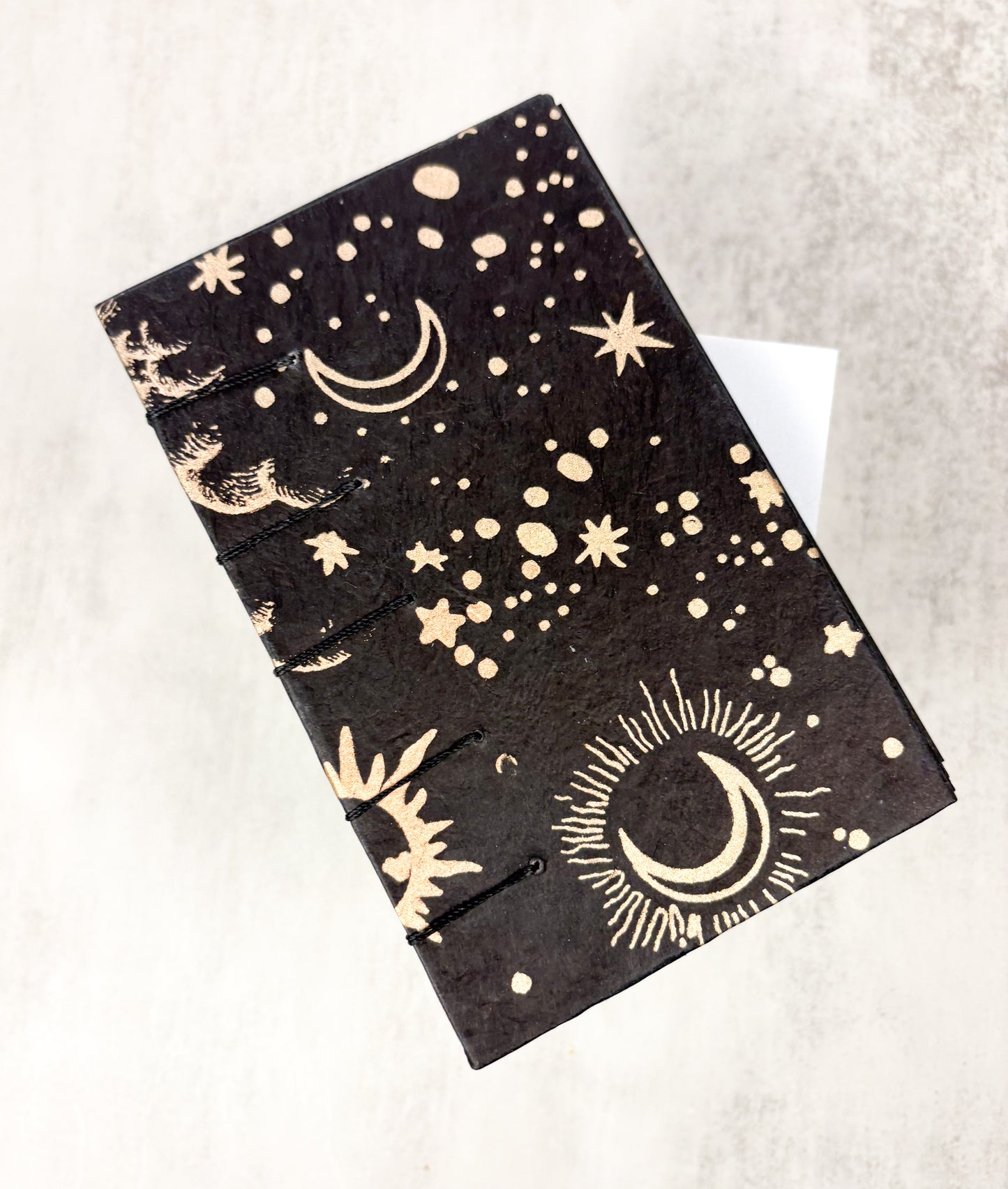 Small Copitc Stitch Journal with Lokti Paper