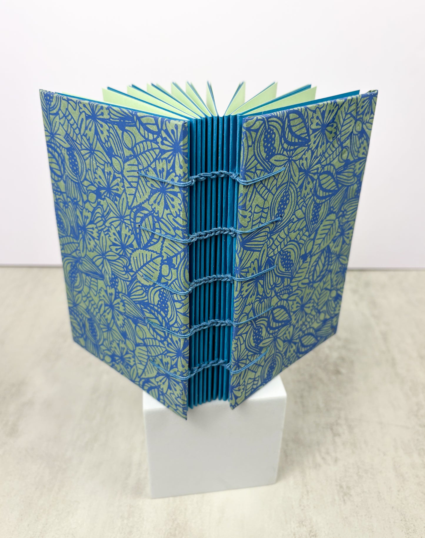 Small Copitc Stitch Journal with Lokti Paper