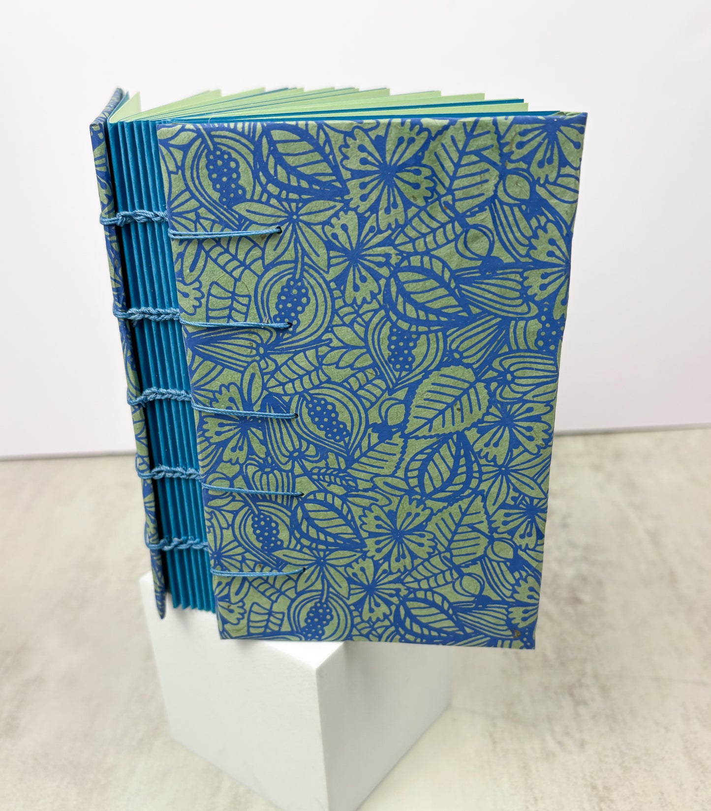 Small Copitc Stitch Journal with Lokti Paper