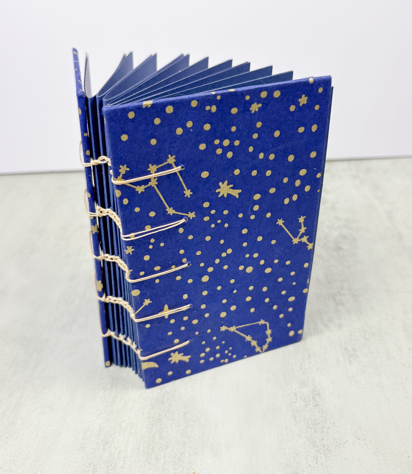 Small Copitc Stitch Journal with Lokti Paper