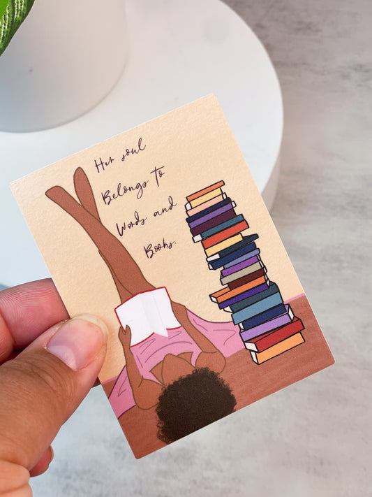 Her Soul Belongs... Sticker-Book Lover