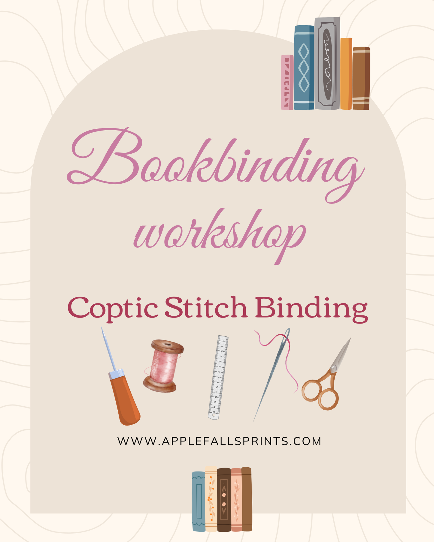 Bookbinding Coptic Stitch Workshop