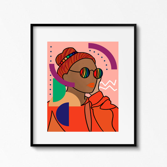 Show your Pride Art Print | LGBTQ Pride