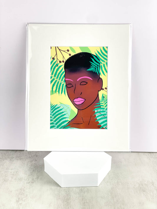 Into the Rainforest Art print
