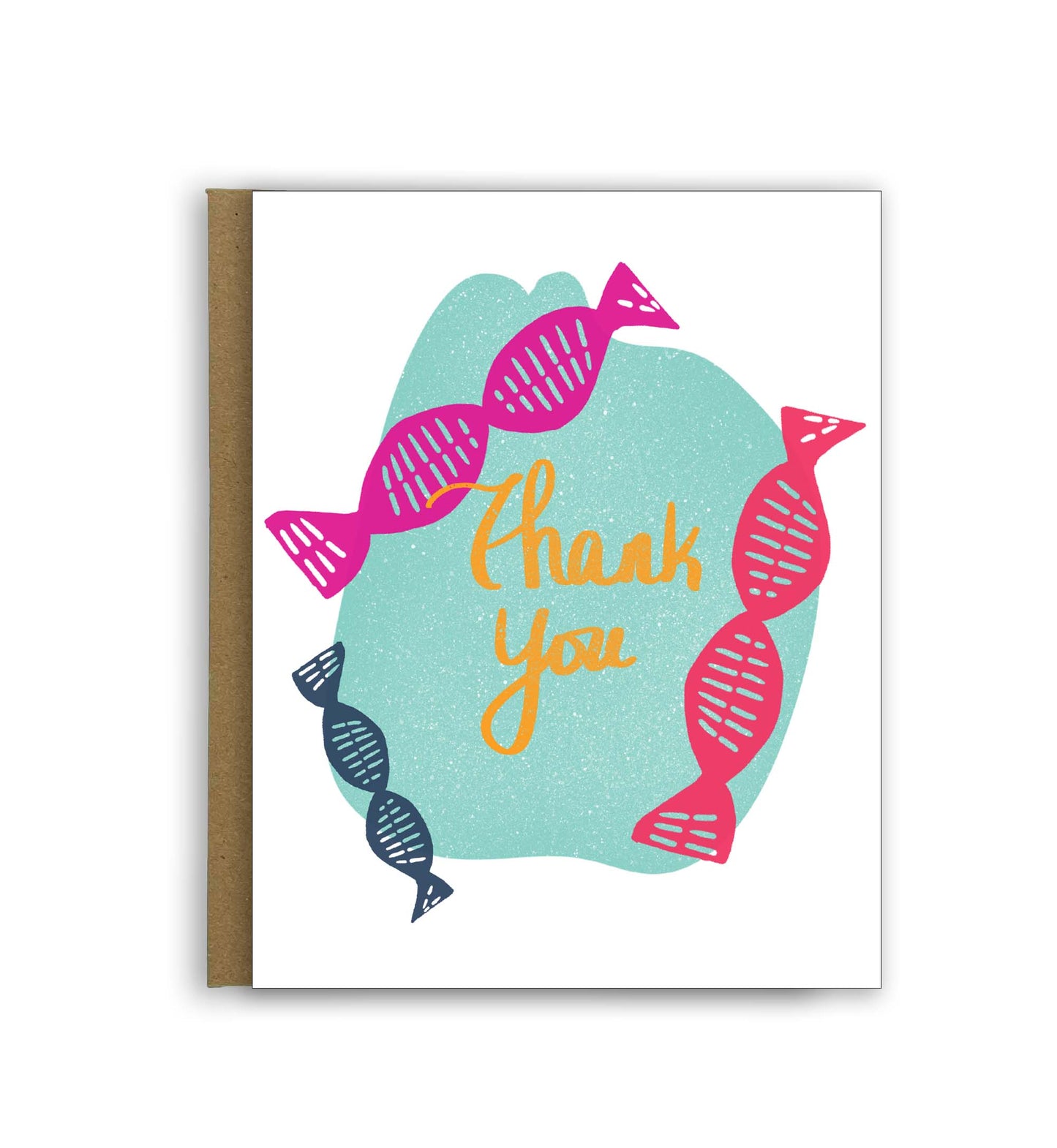 Science Thank You card | DNA Thank You Card