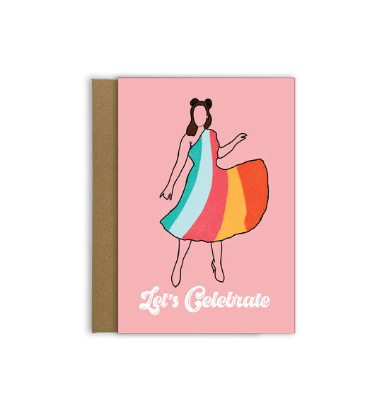Lets Celebrate| Celebrating any event| Congratulations card