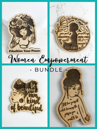 Women Empowerment Affirmation Magnets Bundle,