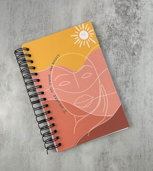 Woman in desert Notebook|Writer's Notebook| Writer's Journal | Reflection Journal