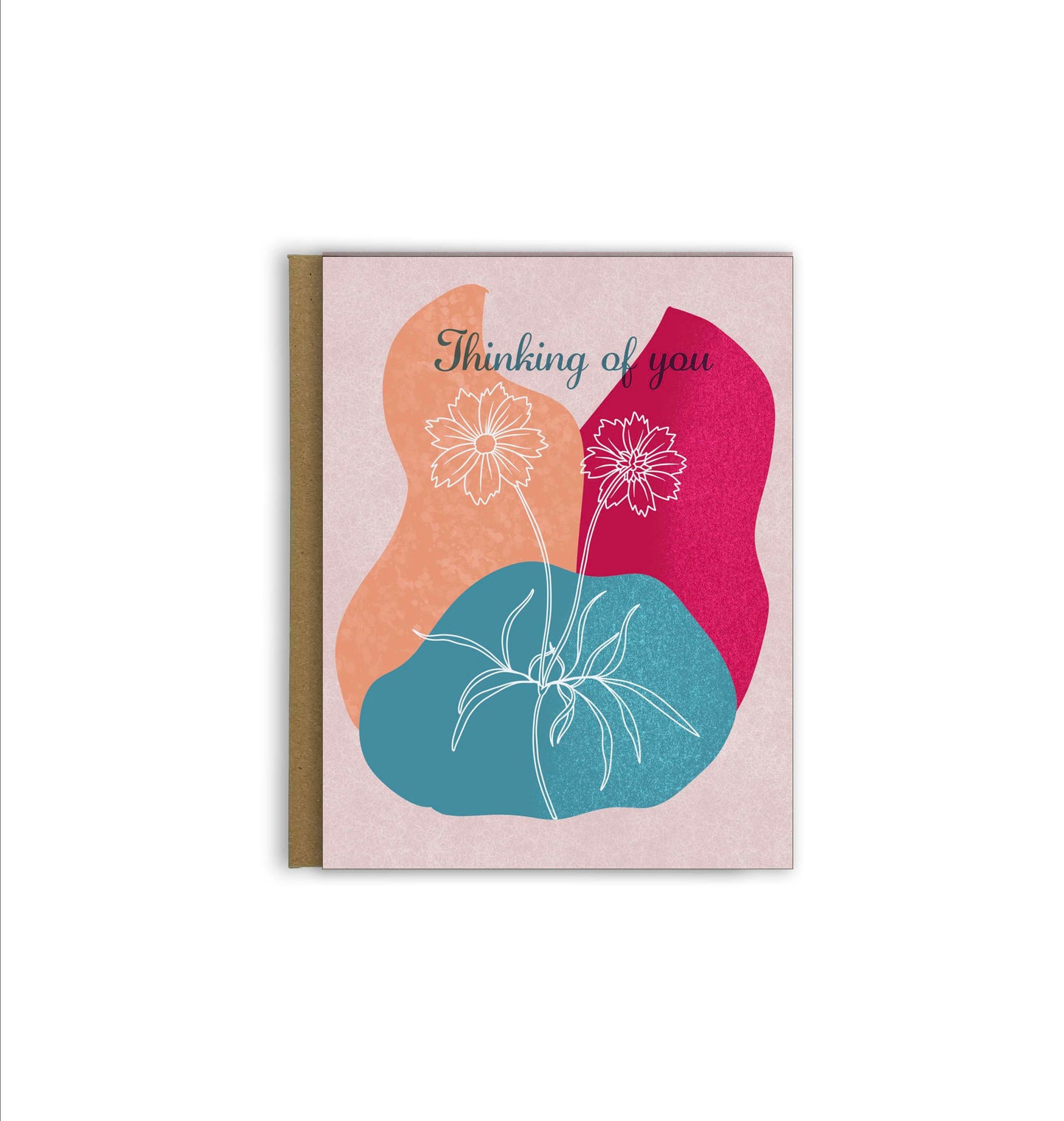 Thinking Of You | Abstract Greeting Card